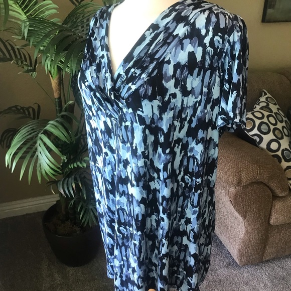 JMS 2X 18/20 short sleeve pullover stretch top - Picture 4 of 6